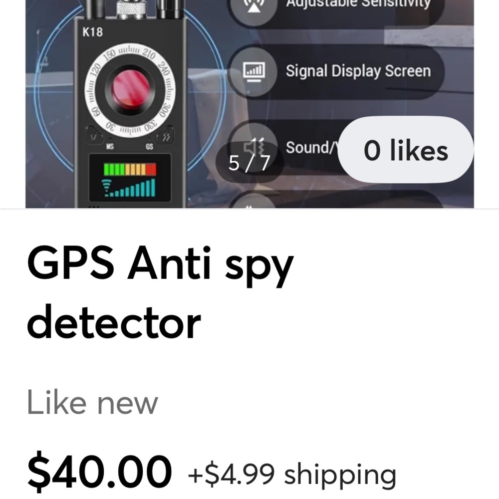 Nib GPS camera detector,tracking device - Picture 4 of 4